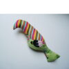 Vogel: Streep met groen