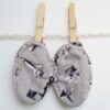 Slofjes: Space beige/grijs met blauw/grijs - Afbeelding 2